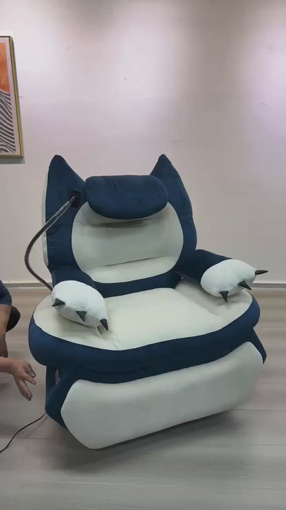 Smart Recliner with Cat Claw Design