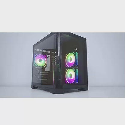 PC ATX Sky Screen Panoramic Cabinet Case