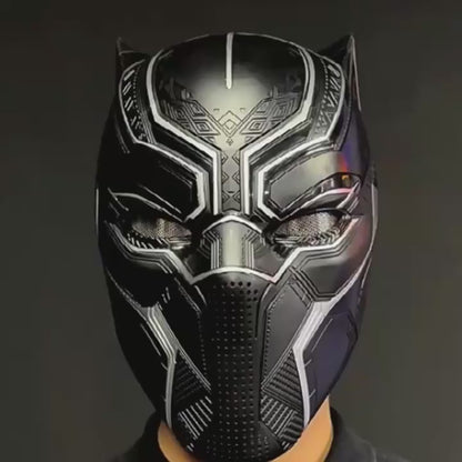 Killerbody Black Panther Helmet with Bust Base