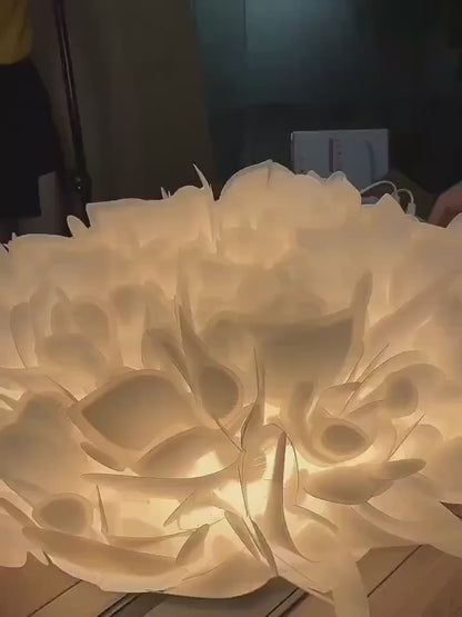 Modern Nordic Petal Bedroom Ceiling Lamp