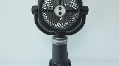 USB Charging Vertical Hanging Tripod Camping Spray Fan