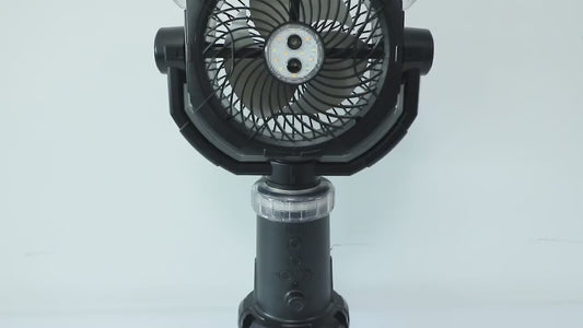 USB Charging Vertical Hanging Tripod Camping Spray Fan