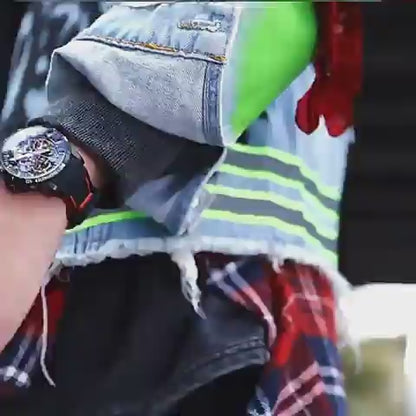 FAIRWHALE Hollow Men's Mechanical Watch