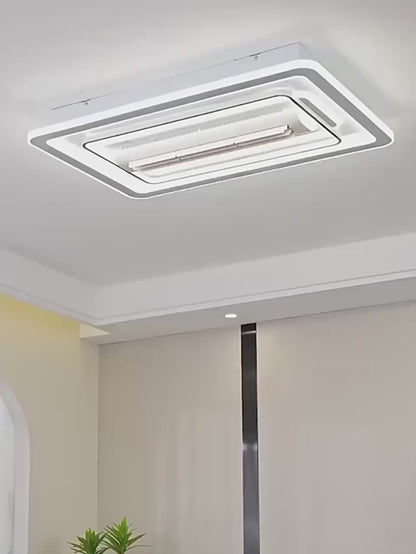 Minimalist Bladeless LED Ceiling Fan