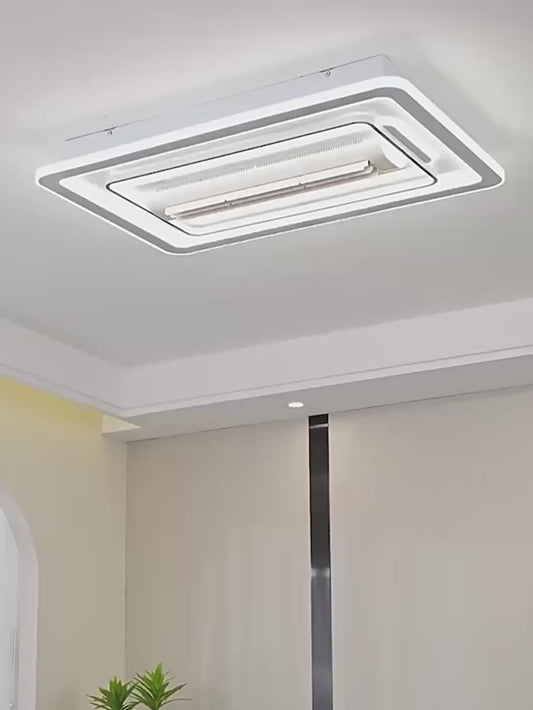 Minimalist Bladeless LED Ceiling Fan