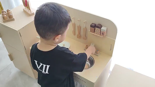 Wooden Kitchen Set for Kids 2