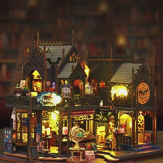 Holo Magic City Assemble House Model