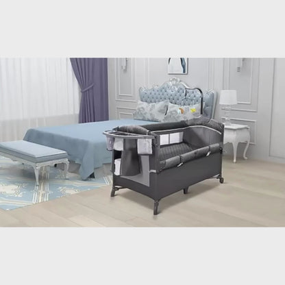 5 in 1 Baby Bedside Sleeper Portable Travel Crib